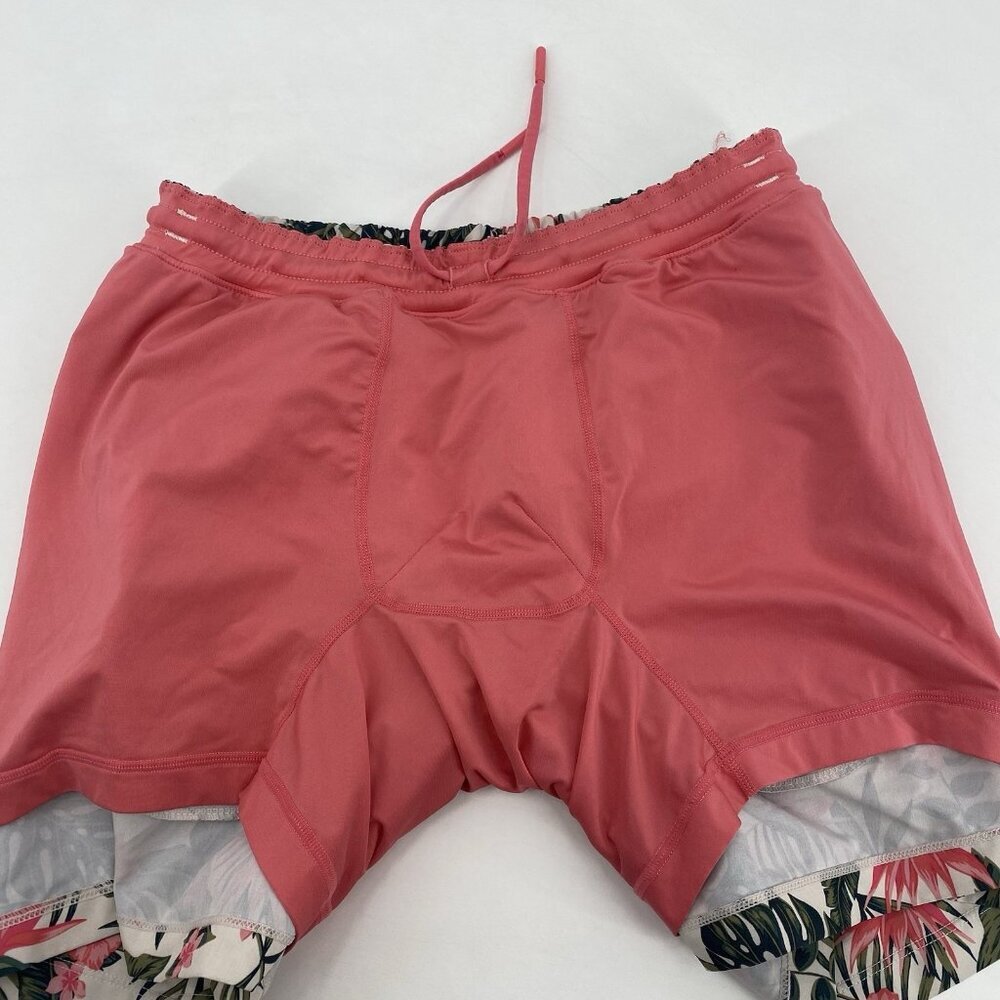 Birddogs Boom Short Boomstick Hawaiian Floral Lined Athletic Shorts Men's Small - Picture 8 of 9